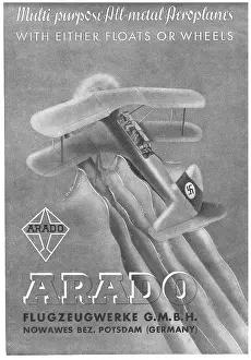Arado: Arado Multi-Purpose All-Metal Aircraft. Floats Or Wheels