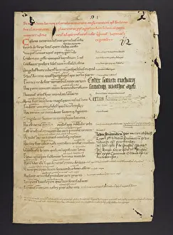 Recto: Arator De Actibus Apostolorum (Fragment)
