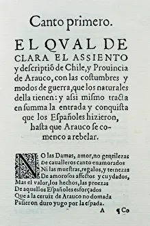 Chant: The Araucanian by Alonso de Ercilla