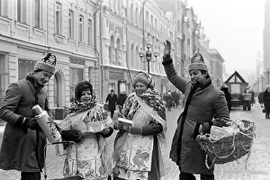 Arbat: Arbat street in Moscow, 1985