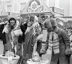 Arbat: Arbat street in Moscow, 1985
