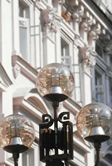 Lanterns: Arbat views, 1985