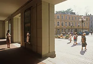 Sozinov: Arbat views, 1985