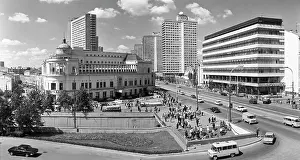 Prospect: Arbatskaya Square in Moscow, 1978