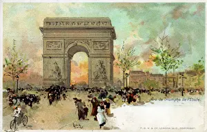 Loir: The Arc de Triomphe, Paris France