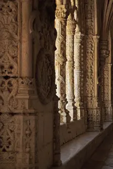 Castilho: Arcade, Cloister, Jeronimos Monastery, Lisbon, Portugal