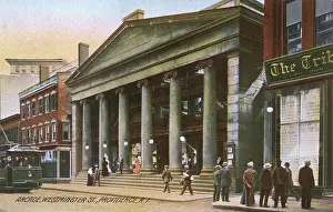 Tramcar: Arcade, Westminster Street, Providence, Rhode Island, USA