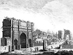 Milvian: ARCH OF CONSTANTINE/ROME