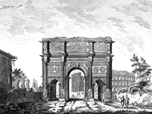 Milvian: ARCH OF CONSTANTINE/ROME