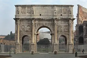 Maxentius: Arch of Constantine, Rome, Italy