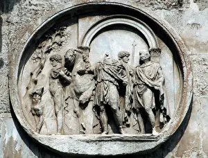 Milvian: Arch of Constantine. Rome. Italy