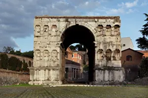 Constantius: Arch of Janus Quadrifrons (Arcus Constantini)