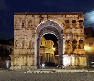 Constantius: Arch of Janus Quadrifrons (Arcus Constantini)
