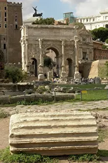 Caracalla: Arch of Septimius Severus, Rome, Italy