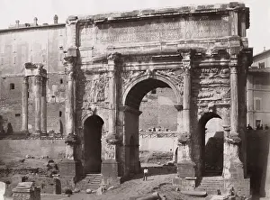 Severus: Arch of Septimus Severus, Rome Italy