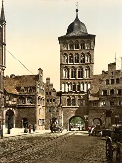 Lubeck: Arch - Structure - Building - Germany
