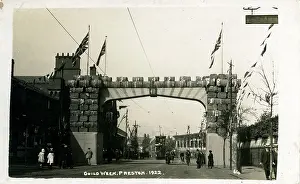 Bails: Arch of Textile Bails, Preston, Lancashire