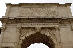 Titus: Arch of Titus. Rome. Italy