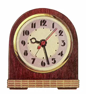 Numerals: Arch Wooden Clock