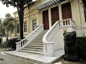 Railing: Archaeological Museum. Museum of the Ancient Orient. Istanbu