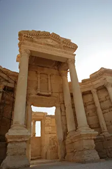 Pediments: Archaeological site of Palmyra, Syria