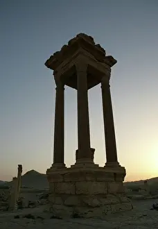 Tadmur: Archaeological site of Palmyra, Syria