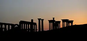Tadmur: Archaeological site of Palmyra, Syria