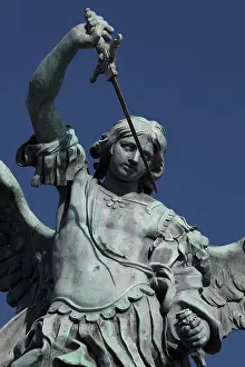Verschaffelt: Archangel Michael, Castel Sant'Angelo (Mausoleum