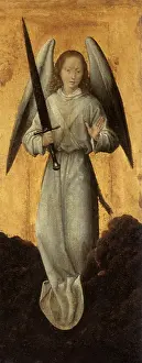 1480s: The Archangel Michael, by Memling