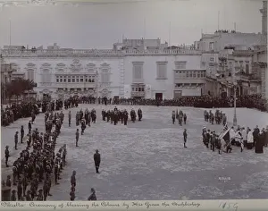 Maltese: Archbishop blessing the Colours, Malta
