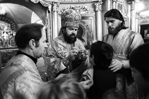 Communion: Archbishop Plato, 1990
