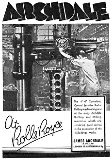 Archdale: Archdale Machine Tools At Rolls-Royce