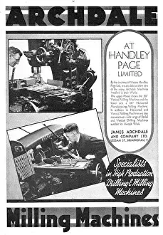 Archdale: Archdale Machine Tools At Rolls-Royce Handley Page