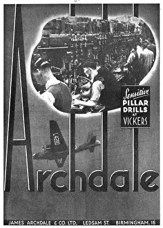 Archdale: Archdale Machine Tools At Vickers
