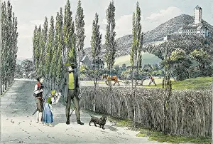 Gauermann: Archduke Johann in Ternberg
