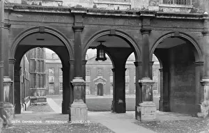 Passageway: Arched Passageway at Peterhouse, Cambridge