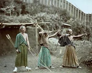 Archers: Three archers, Japan