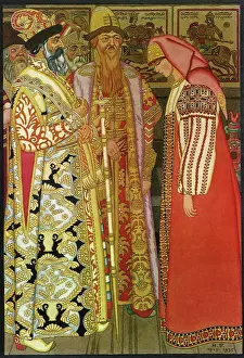 Retinue: Archer's Wife and Tsar