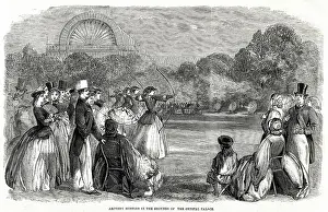 Archers: Archery at Crystal Palace 1859