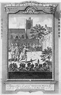 1583: ARCHERY MATCH/1583
