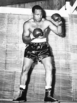 Heavyweights: Archie Moore at Kenwood Camp, while training for