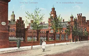 Photochromic: Archiepiscopal residence in Czernowitz