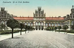 Photochromic: Archiepiscopal residence in Czernowitz