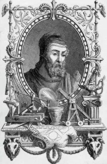 Archimedes: Archimedes, circa 285 - 212 BC, Greek mathematician