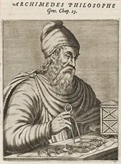 Compasses: Archimedes, Greek mathematician and inventor