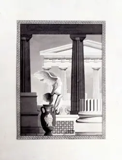 Composition: Architect's Drawing Negative - Artistic Composition