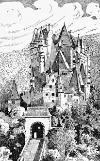 Eltz: architectur, castles, Rhineland-Palatinate