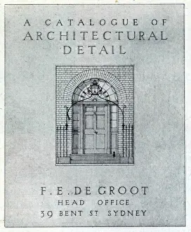 Groot: Architectural Detail Catalogue Advertisement