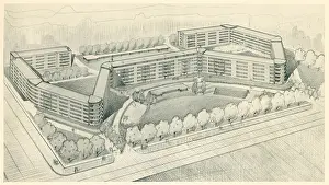 Plentiful: Architectural Drawing, Residential Flats