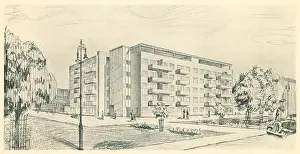 Caffrey: Architectural Drawing, Residential Flats